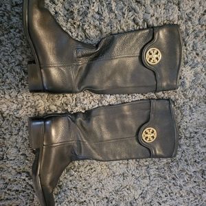 Tory burch size 10 leather boots